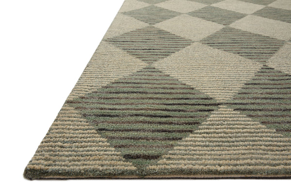 Chris Loves Julia x Loloi Francis Rugs - Spa / Granite-Blue Hand Home
