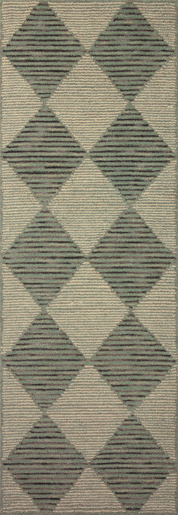 Chris Loves Julia x Loloi Francis Rugs - Spa / Granite-Blue Hand Home