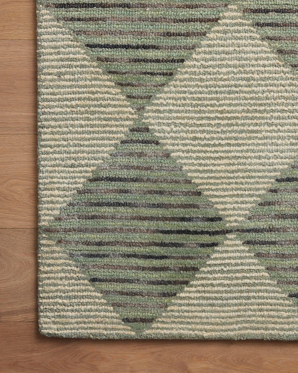 Chris Loves Julia x Loloi Francis Rugs - Spa / Granite-Blue Hand Home