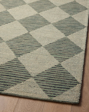 Chris Loves Julia x Loloi Francis Rugs - Spa / Granite-Blue Hand Home