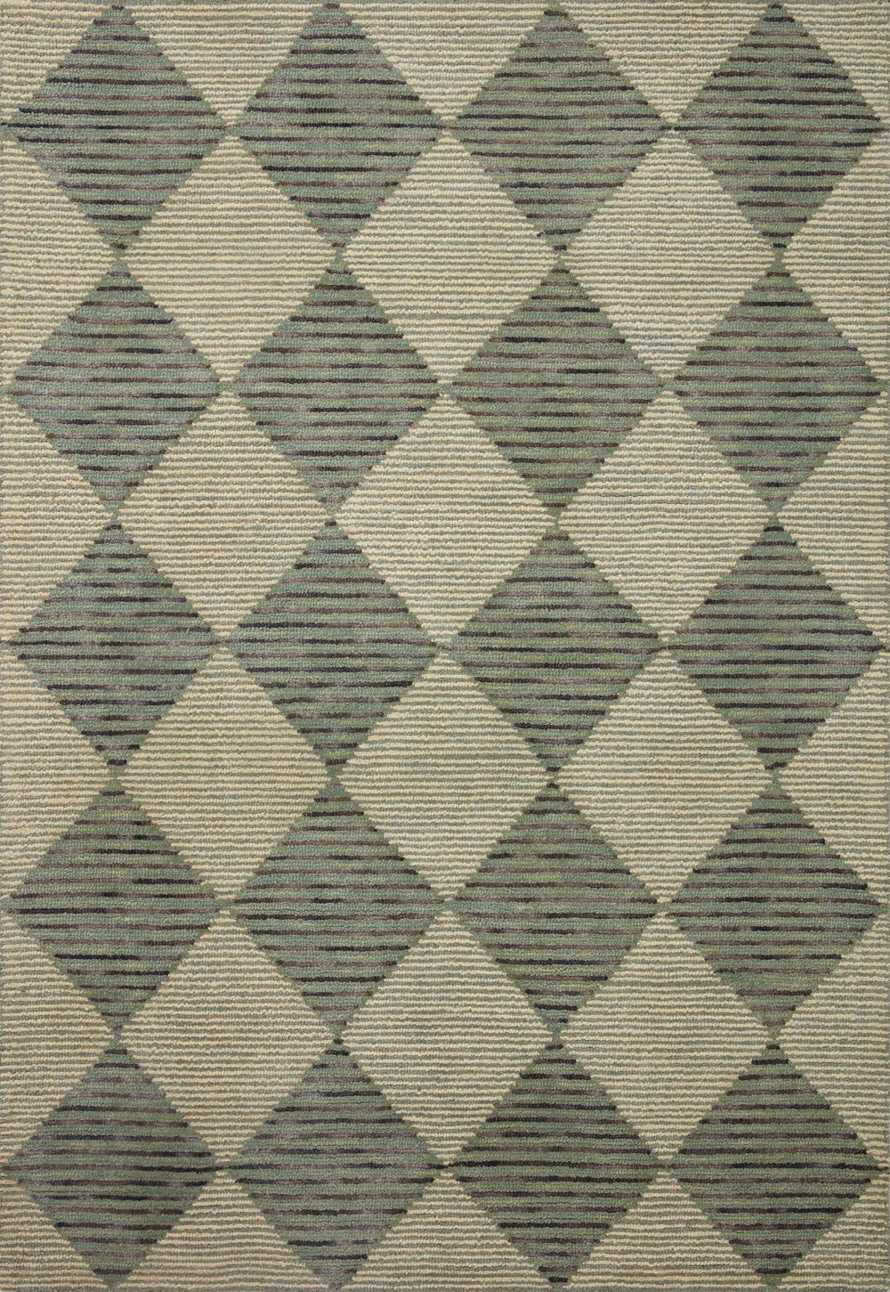 Chris Loves Julia x Loloi Francis Rugs - Spa / Granite-Blue Hand Home