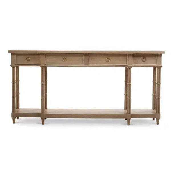 Bramble Farringdon Large Console In Sandbar-Bramble-Blue Hand Home