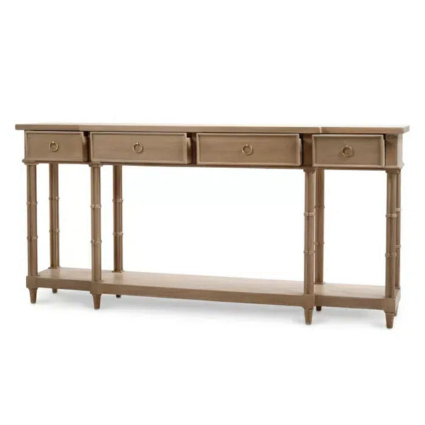 Bramble Farringdon Large Console In Sandbar-Bramble-Blue Hand Home