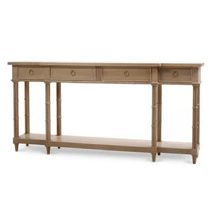 Bramble Farringdon Large Console In Sandbar-Bramble-Blue Hand Home