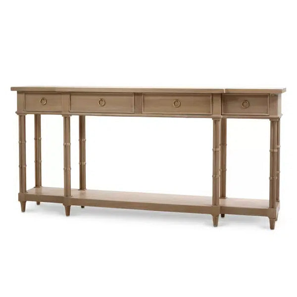 Bramble Farringdon Large Console In Sandbar-Bramble-Blue Hand Home