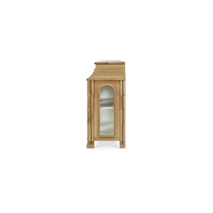 Bramble Farringdon Orangery Credenza in Fruitwood w/ True White Interior-Bramble-Blue Hand Home