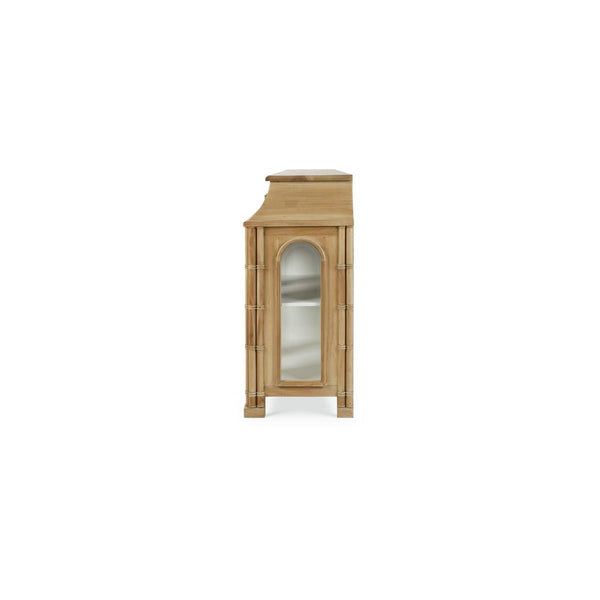 Bramble Farringdon Orangery Credenza in Fruitwood w/ True White Interior-Bramble-Blue Hand Home