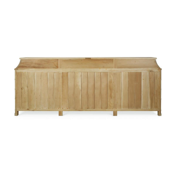 Bramble Farringdon Orangery Credenza in Fruitwood w/ True White Interior-Bramble-Blue Hand Home