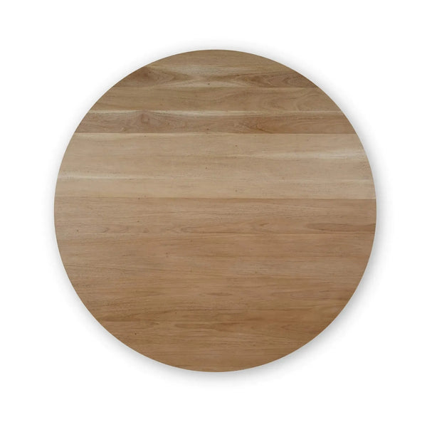 Bramble Farringdon Round Dining Table 60'' In Fruitwood-Bramble-Blue Hand Home
