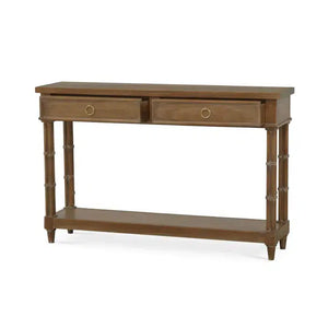 Bramble Farringdon Small Console In Straw Wash-Bramble-Blue Hand Home