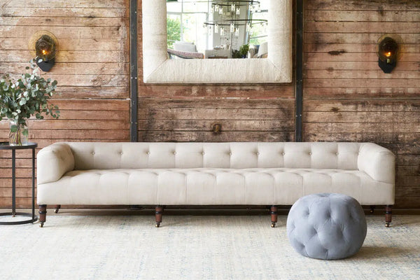 Cisco Home JD Field Bench with Back - 108"-Blue Hand Home