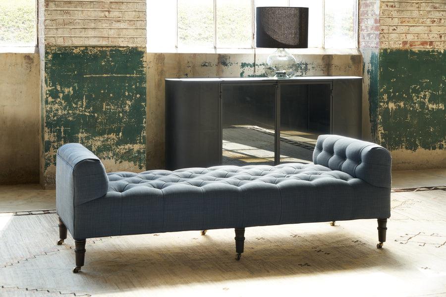 Cisco Brothers JD Field Bench - 72"-Blue Hand Home