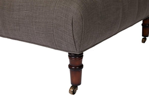 Field Ottoman - John Derian-Blue Hand Home