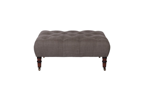 Field Ottoman - John Derian-Blue Hand Home