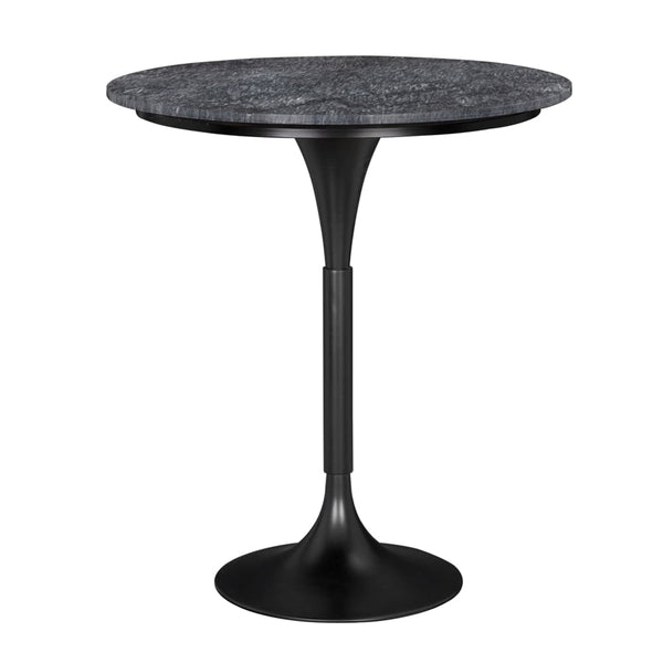 Jman Bar Table, Matte Black-Blue Hand Home