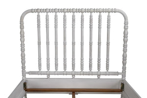 Bachelor Bed, Queen, White Wash by Noir-Blue Hand Home