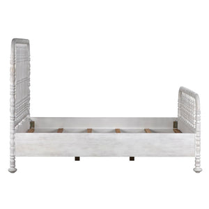 Bachelor Bed, Queen, White Wash by Noir-Blue Hand Home