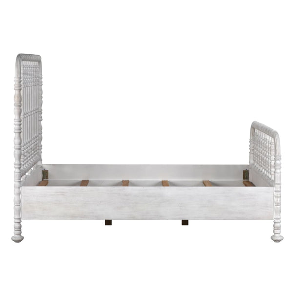 Bachelor Bed, Queen, White Wash by Noir-Blue Hand Home