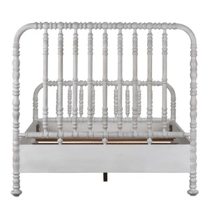 Bachelor Bed, Queen, White Wash by Noir-Blue Hand Home