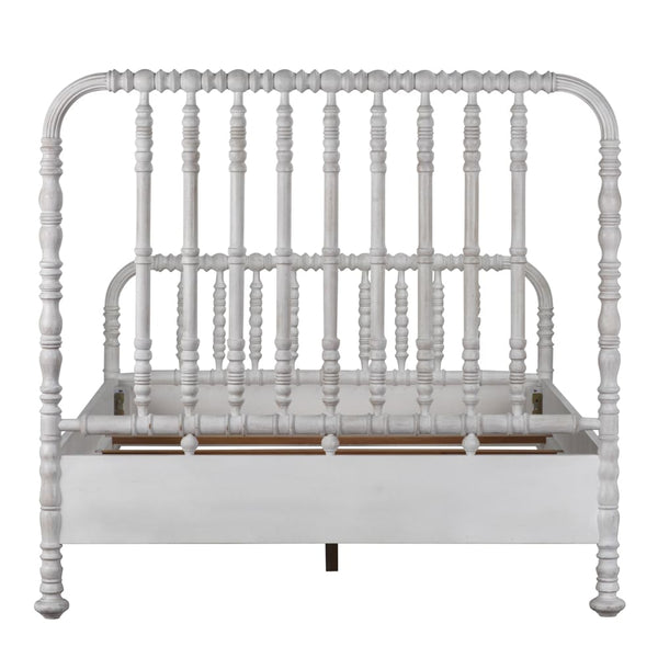 Bachelor Bed, Queen, White Wash by Noir-Blue Hand Home