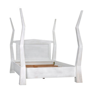 Patras Bed, Queen-Noir Furniture-Blue Hand Home