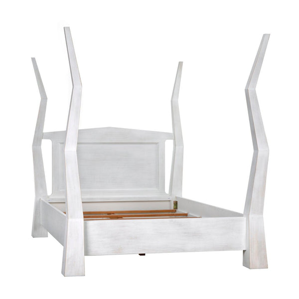 Patras Bed, Queen-Noir Furniture-Blue Hand Home