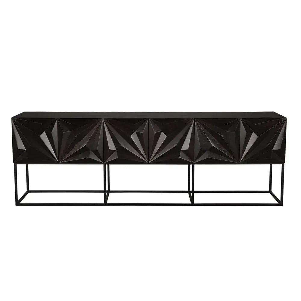 Zurich Console in Ebony, XL-Blue Hand Home