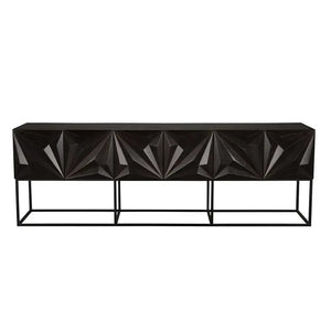 Zurich Console in Ebony, XL-Blue Hand Home