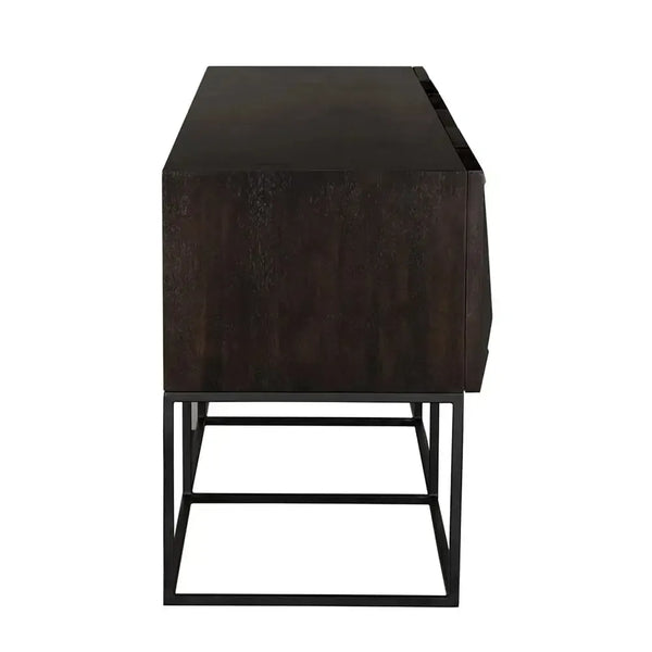 Zurich Console in Ebony, XL-Blue Hand Home
