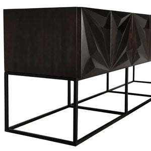 Zurich Console in Ebony, XL-Blue Hand Home