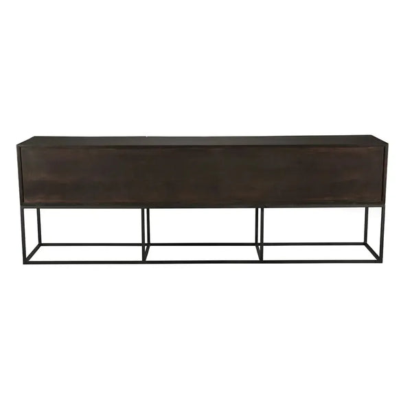 Zurich Console in Ebony, XL-Blue Hand Home