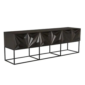 Zurich Console in Ebony, XL-Blue Hand Home