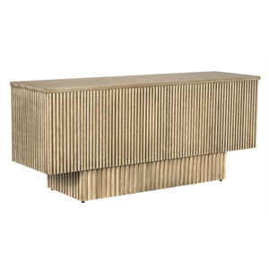 Mr. Smith Sideboard, Washed Walnut-Blue Hand Home