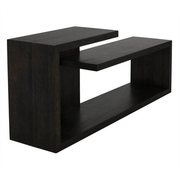 Lou Console, Ebony Walnut by Noir-Blue Hand Home