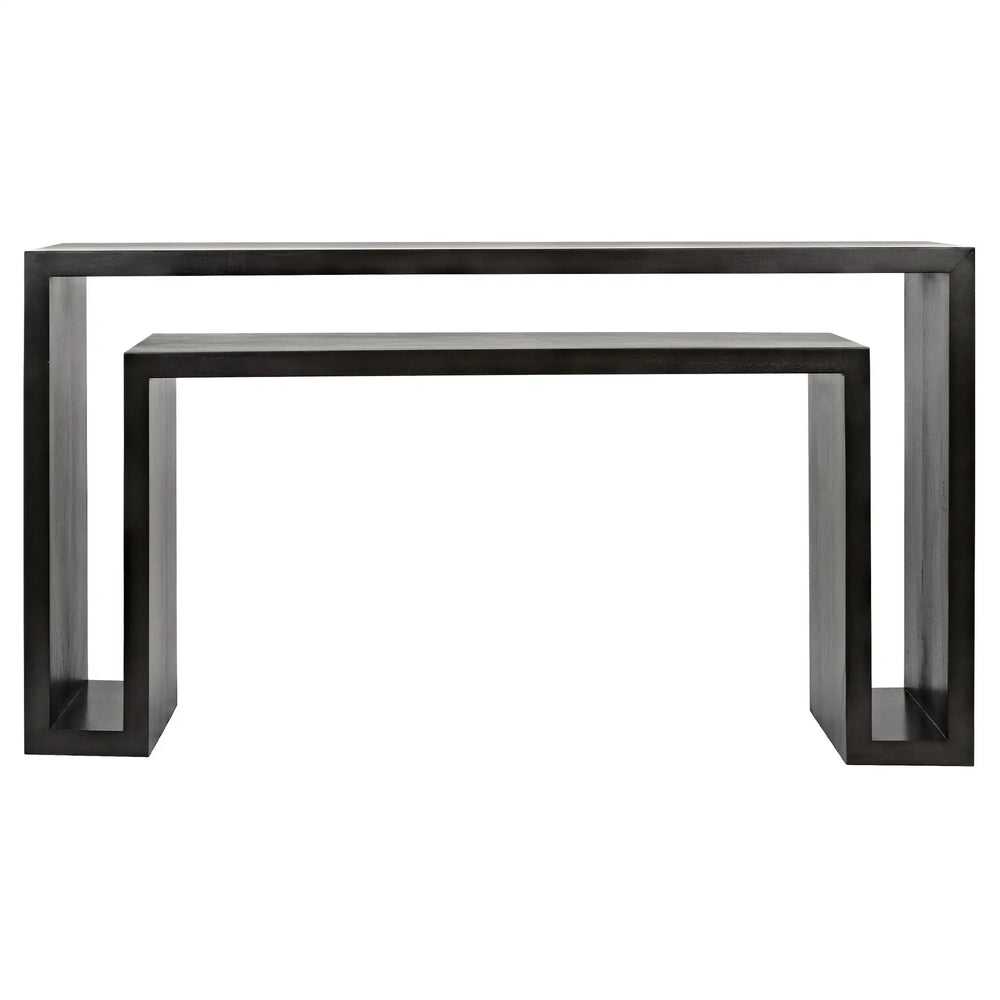 Caine Console, Pale-Noir Furniture-Blue Hand Home