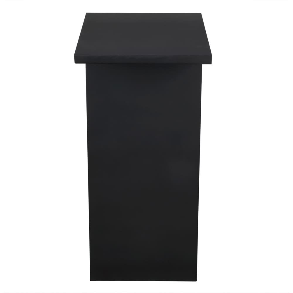 Noir Steam Console, Black Steel-Noir Furniture-Blue Hand Home