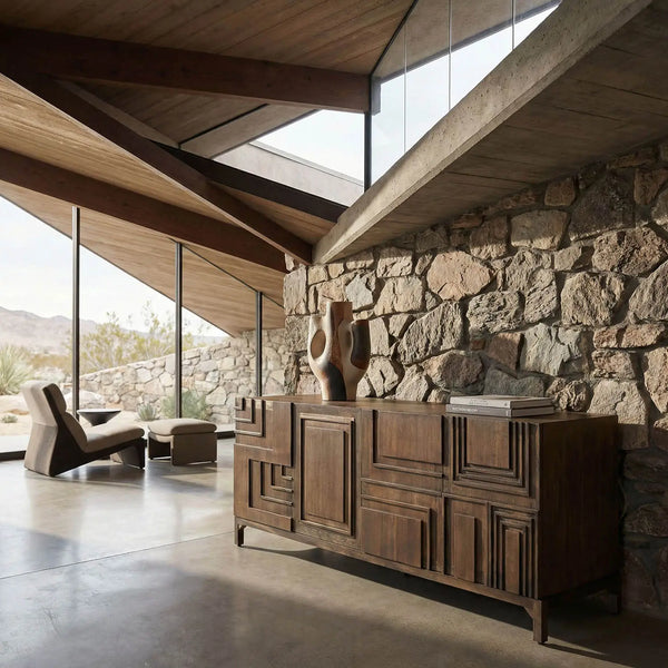 Holden Sideboard, Dark Walnut-Noir Furniture-Blue Hand Home