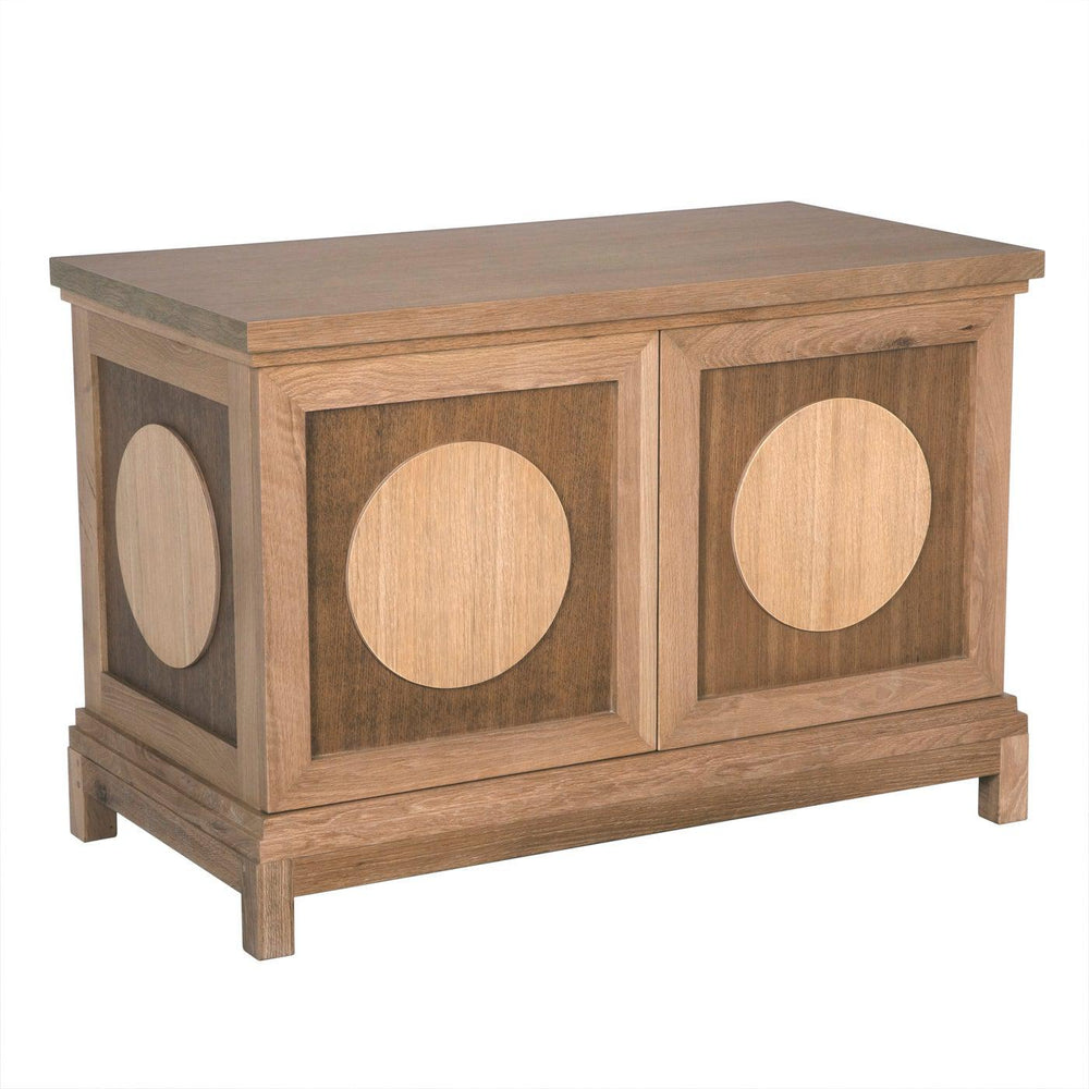 Wellington 2 Door Sideboard, White Oak-Noir Furniture-Blue Hand Home