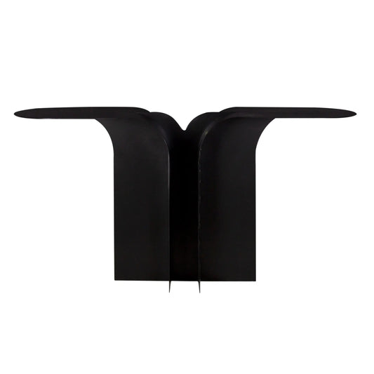 Wexler Console by Noir-Blue Hand Home