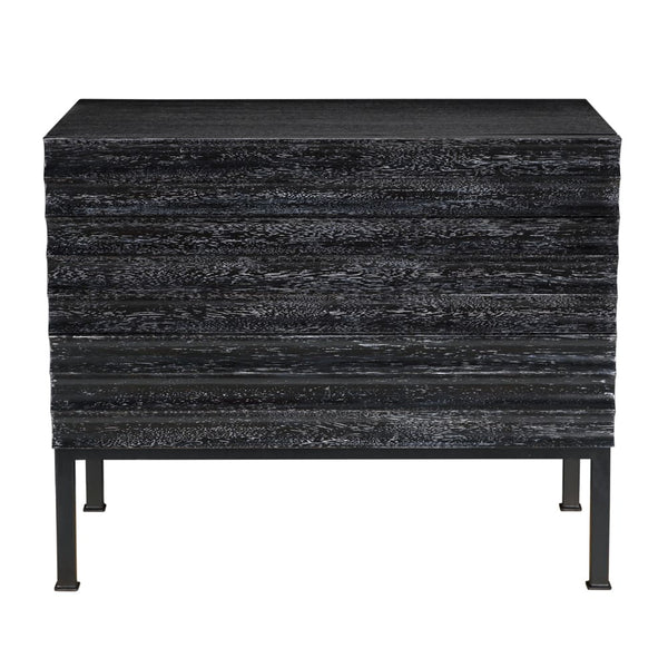 Arturo Console, Black Walnut-Blue Hand Home