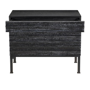 Arturo Console, Black Walnut-Blue Hand Home