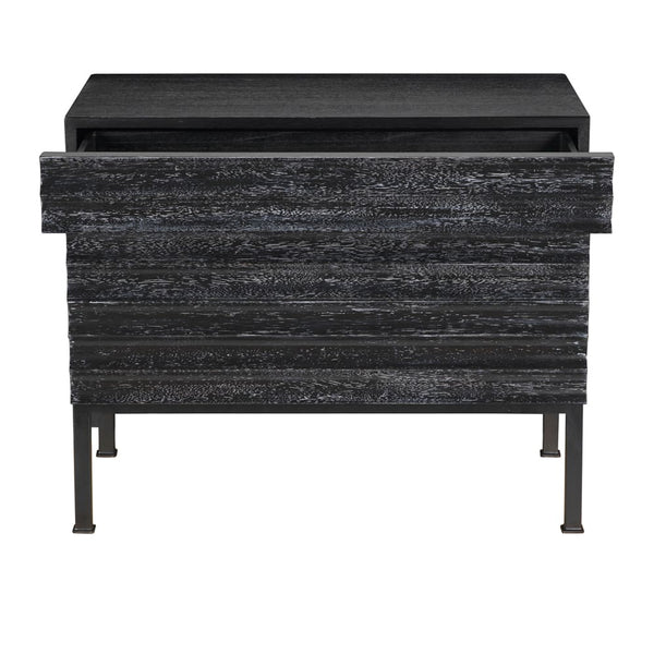 Arturo Console, Black Walnut-Blue Hand Home