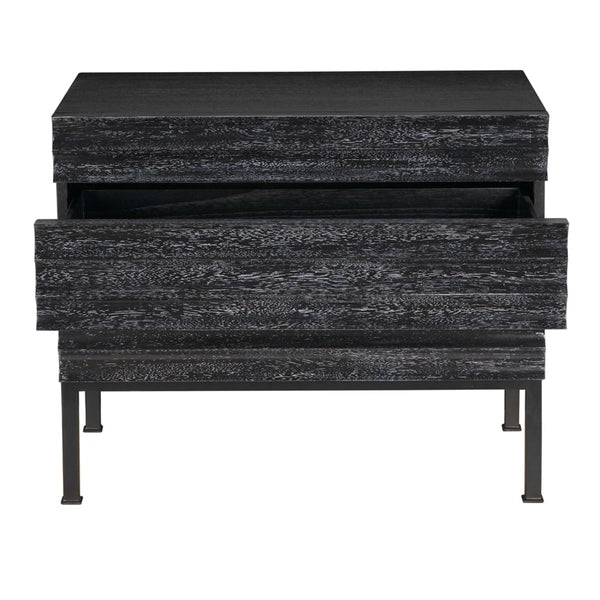 Arturo Console, Black Walnut-Blue Hand Home