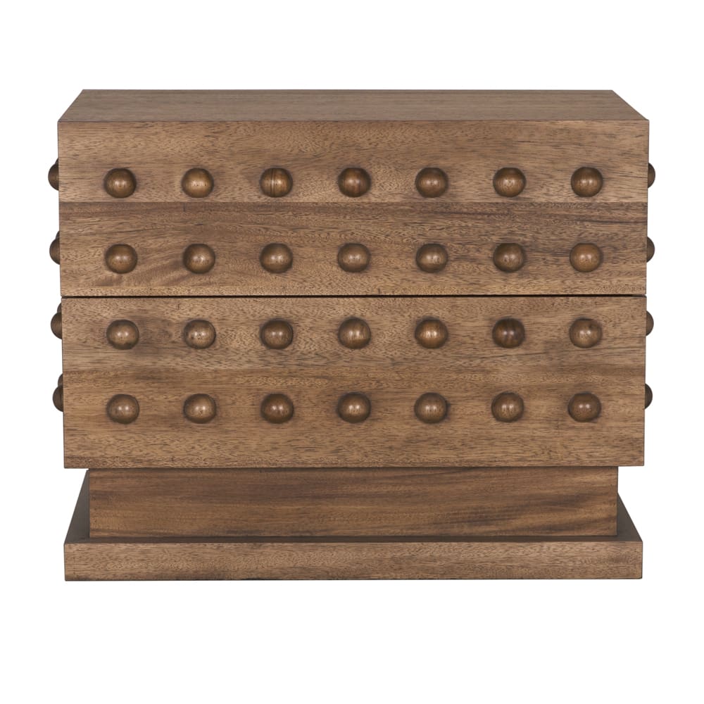 Didier Sideboard, Dark Walnut-Blue Hand Home