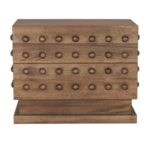 Didier Sideboard, Dark Walnut-Blue Hand Home