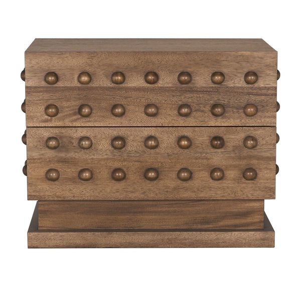 Didier Sideboard, Dark Walnut-Blue Hand Home
