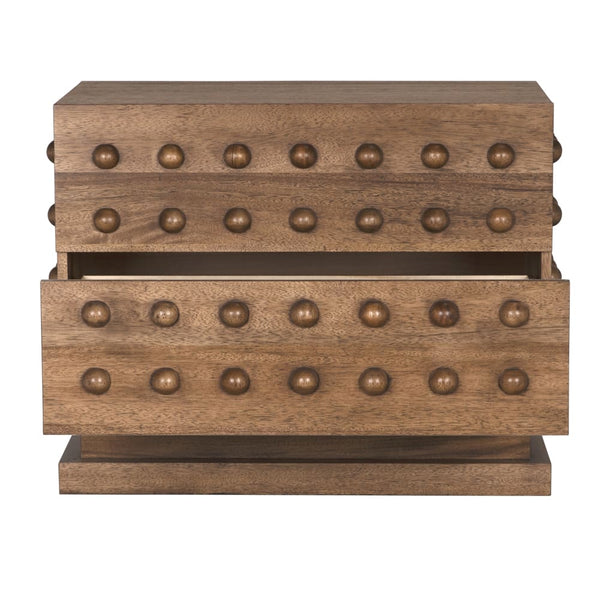 Didier Sideboard, Dark Walnut-Blue Hand Home