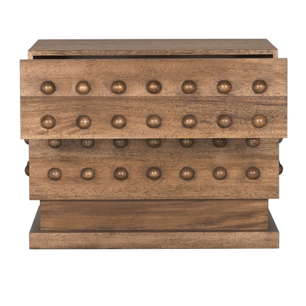 Didier Sideboard, Dark Walnut-Blue Hand Home
