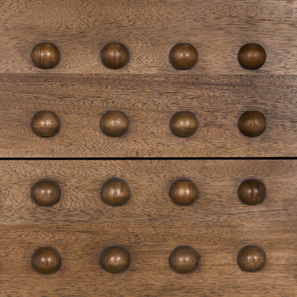 Didier Sideboard, Dark Walnut-Blue Hand Home