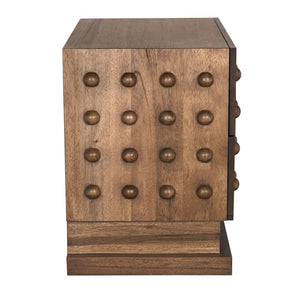 Didier Sideboard, Dark Walnut-Blue Hand Home
